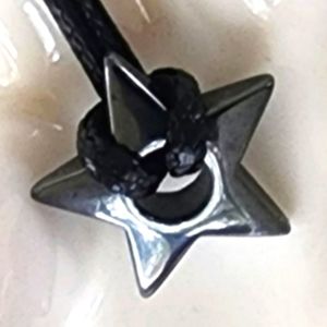 ✴️ Hematite Star Necklace